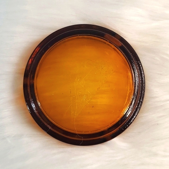 Vintage Amber Glass Pikes Peak Hiking Colorado Collectible Ashtray 3.5" - Picture 6 of 10